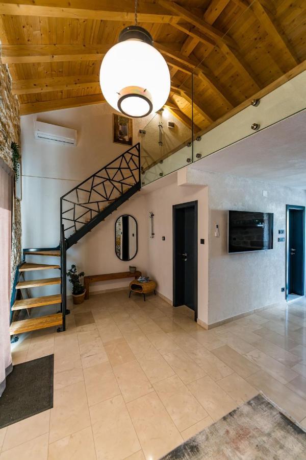 Stone House With Pool Poeta Vila Pridraga Exterior foto